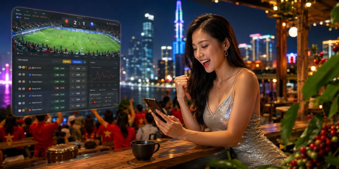 Người dùng tại Việt Nam xem phân tích cược casino trên thiết bị di động